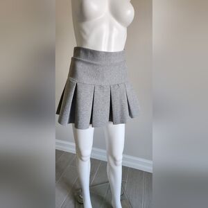 French Kiss Heather Gray Skirt